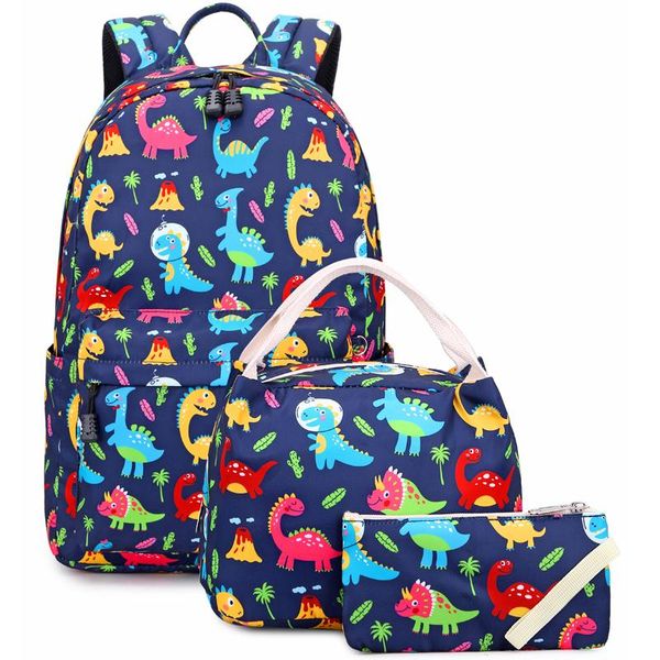 

school bags abshoo child boy backpack navy dinosaurs set lightweight fashion backpacks for teens multifunction