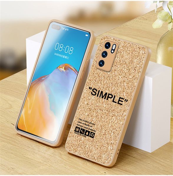 Wärmeableitung Holz Handyhüllen für Xiaomi Redmi Note 10 Pro K40 K30 Pro Mi 11 Lite 10 S Ultra Pro Kork Kühlung Soft Slim Cover