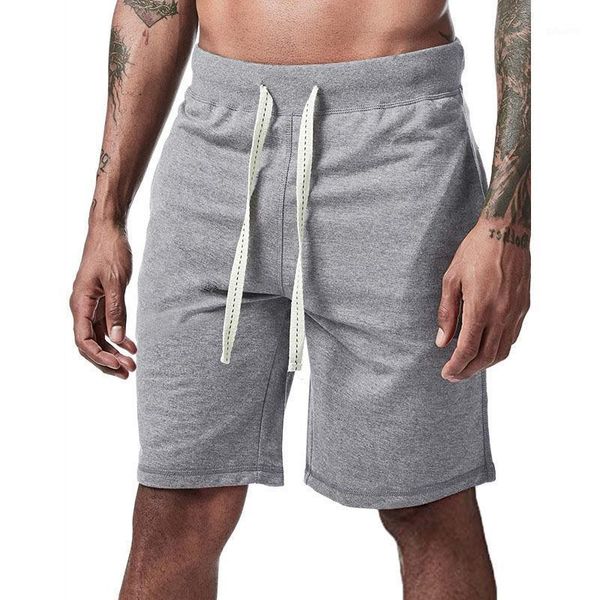 

men's shorts summer fashion gym surfing jogging casual comfortable plus size fitness pants, White;black