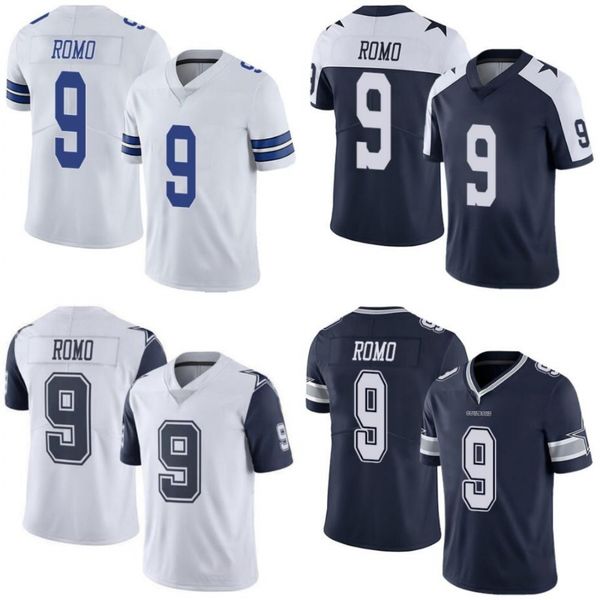 

dallas cowboys men #9 tony romo women youth limited rush jersey, Black;red