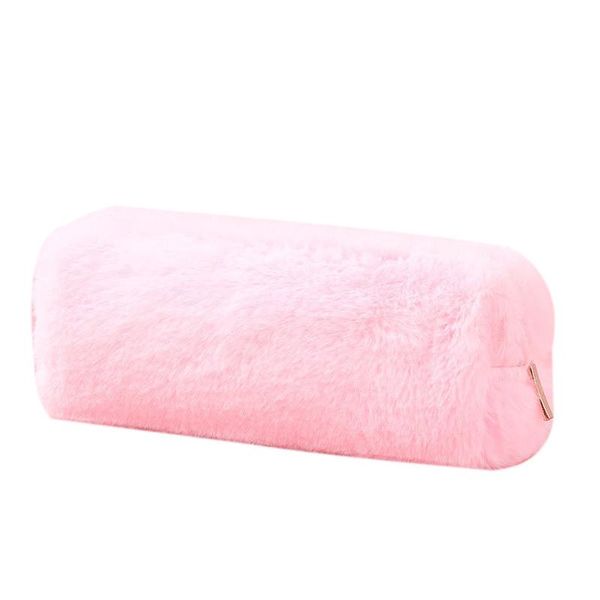 

pencil bags big case school pencilcase for girl plush box kawaii hairball makeup bag office stationery