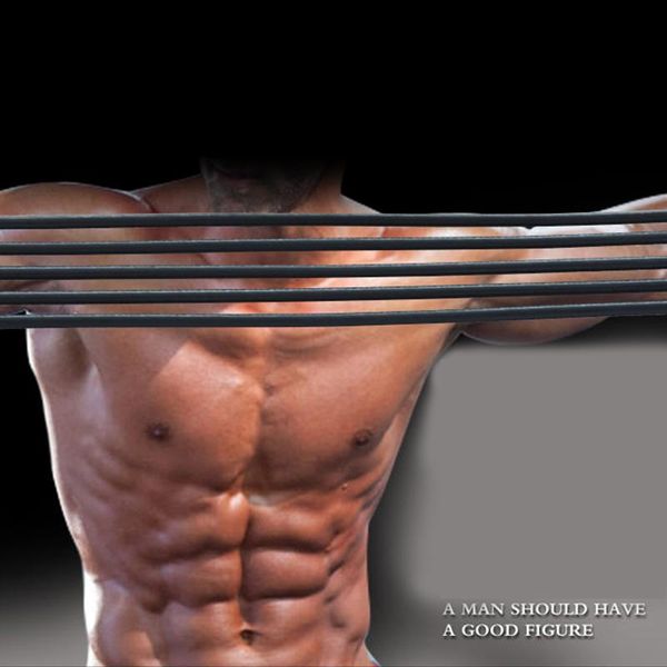 

fitness indoor sport spring chest developer expander tension adjustable muscles exercise equipment 5 resistance band bands