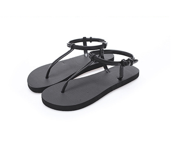 

sandals jarycorn women soft three color stitching ladies comfortable flat open toe beach shoes woman footwear, Black