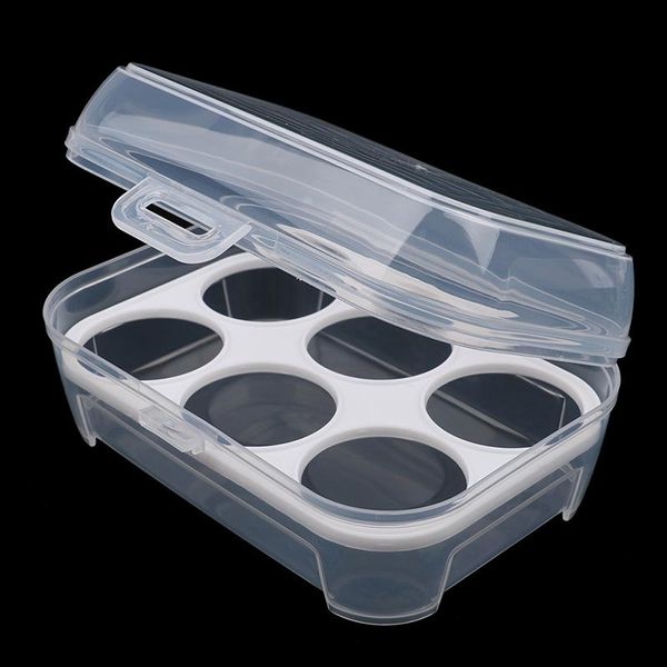 

eyebrow tools & stencils 6 grid egg shaped puff storage box makeup eggs drying case stand holder without