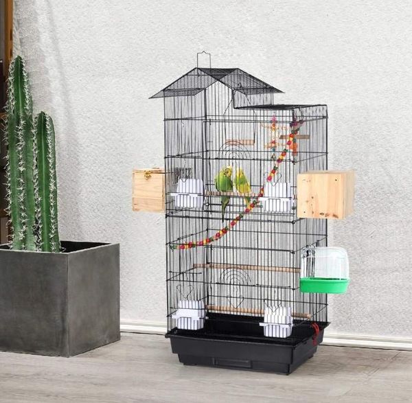 

bird cages wire cage birdcage parrot extra large luxury peony metal breeding
