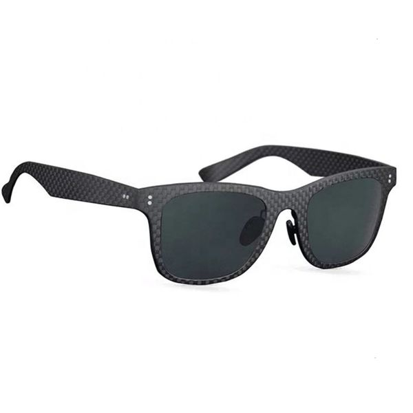 

highend accessories hh antiuv and lightweight carbon fiber sunglass, Black