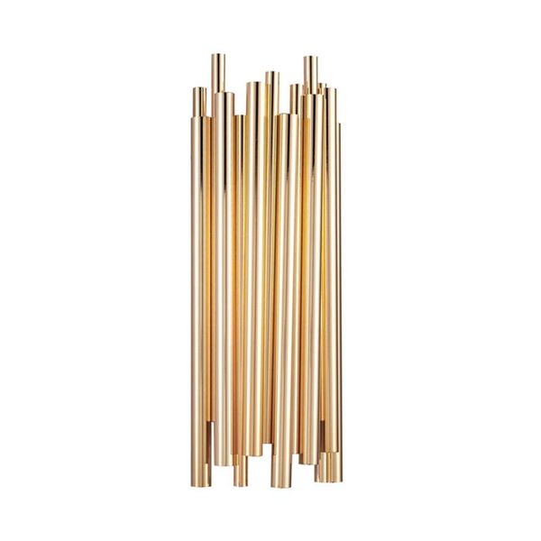 

wall lamps manggic italy design post modern lamp luxury golden tube applique led light home lighting stairs