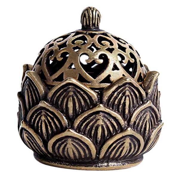

fragrance lamps 1pc decorative copper incense burner home exquisite censer deskdecoration