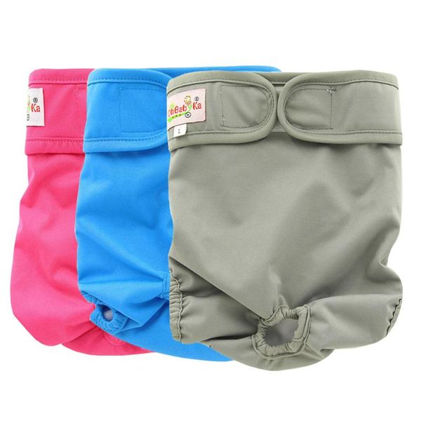 

dog apparel 3pcs pet diapers girl puppy pants underwe physiological diaper dogs sanitary panties shorts accessories