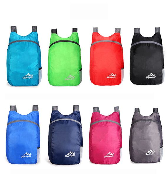 

custom folding backpack, outdoor super portable travel bag