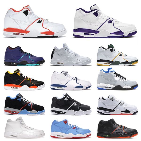

new arrival 2022 flight 89 mens designer basketball shoes raygun trainers sports rucker park seattle true blue white court purple sneakers s