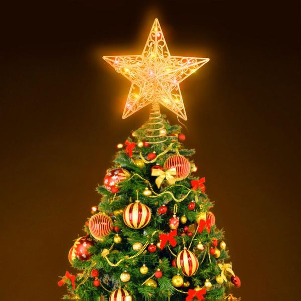 

christmas tree er star 3d hollow glitter light e2s decorations