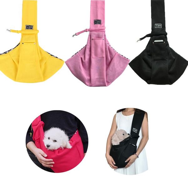 

dog car seat covers outdoor pet bag breathable kitten carrier travel handbag canvas single shoulder tote