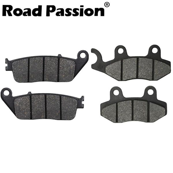 

road passion motorbike front & rear brake pads for bonneville america 790 cc 2002-2006 800 2001-06 t100 865 2002-2009 motorcycle brakes