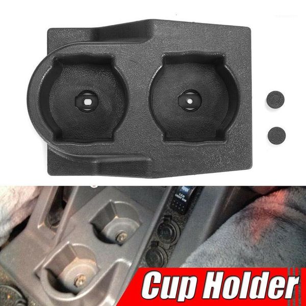 

car front center console dual water cup holder insert black for gq y60 1988-1997 4wd 4x41