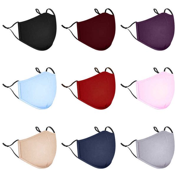 

cotton mask washable threedimensional sunscreen mask breathable dustproof black cloth mask adjustablehigh quality