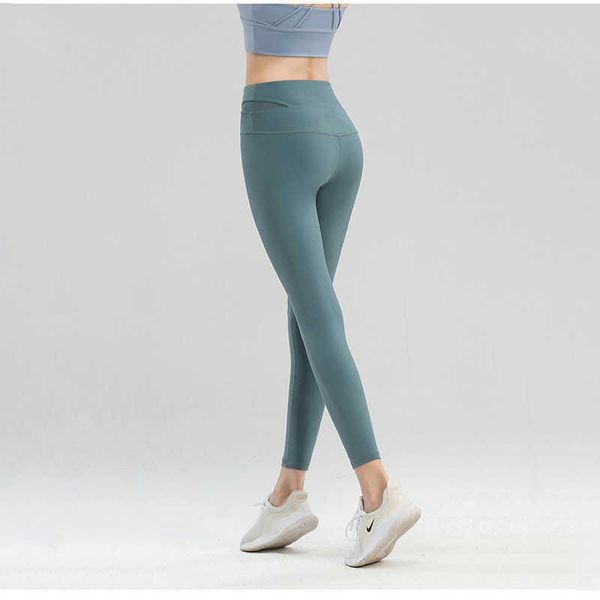 Vestuário leggings feminino yogaworld calças de yoga fitness nu alta elástica magro barriga elevador nádega cabelo tightkj84