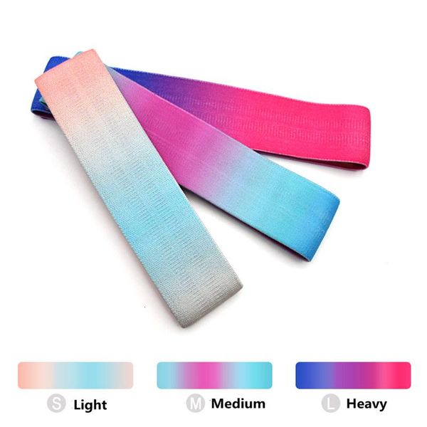 

yoga anti-slip resistance bands gym fitness band durable women hip circle exercises braided elastic lifting