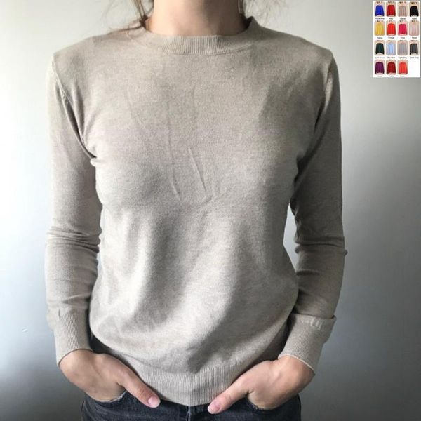 

women's sweaters cashmere sweater female knitted pullover women winter plus size jumper o neck 2021 pull femme, White;black