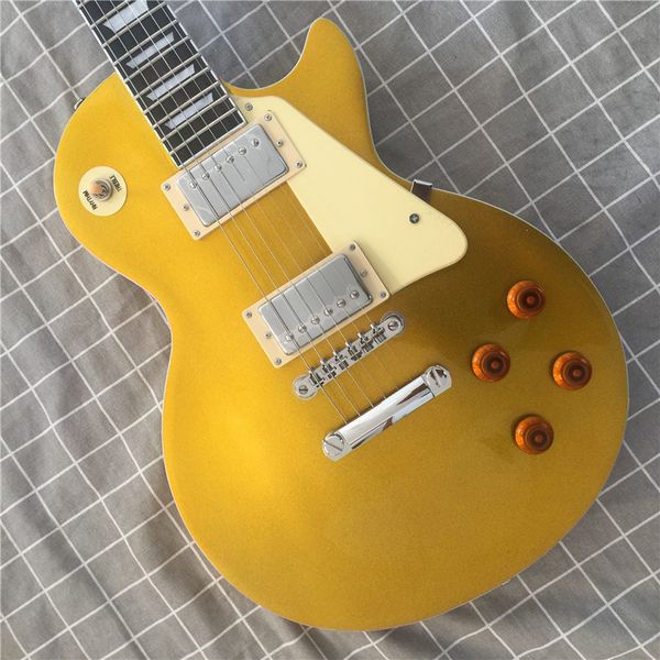 

promotion custom-made electric guitars , gold rosewood fingerboard, mahogany body and neck ,in stock, shipped out quickly