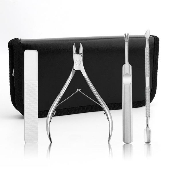 

cuticle pushers professional stainless steel nail scissors manicure nipper clipper dead skin remover trim plier cutter beauty tools