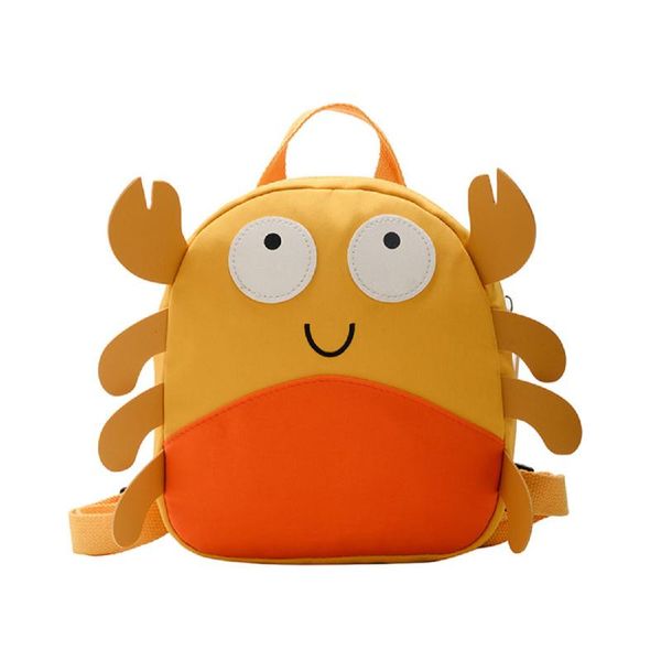 

school bags infant toddler baby cartoon backpack cute crab kindergarten bag kid mini shoulder for boys and girls