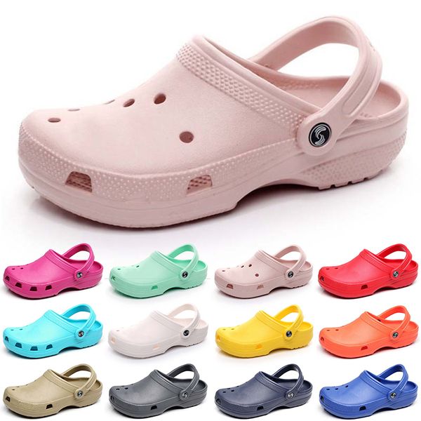 

wholesale slippers slides shoes men women designer sneakers platform sandal trainers clog beach waterproof clogs slipper mens slide slipper, Black