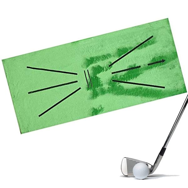 

golf practice mat mini portable hitting aid rug cushion game gift for outdoor home garden backyard office direction mark