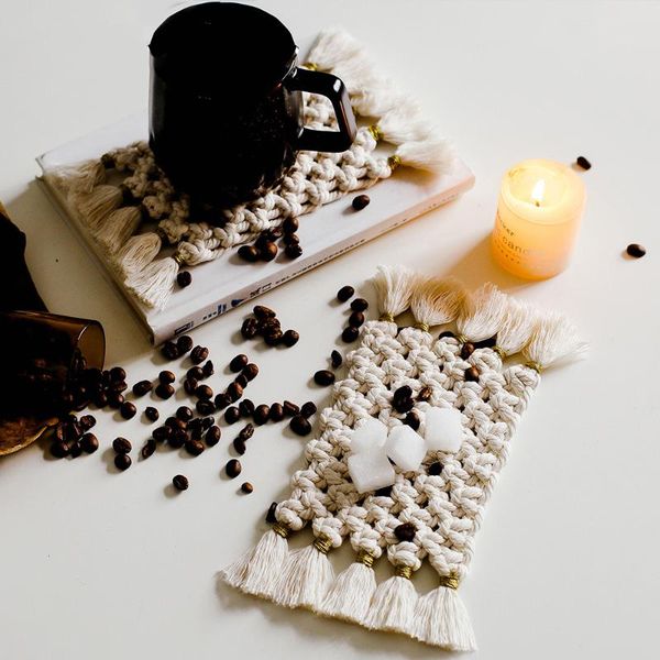 

mats & pads macrame car cute table mat placemats for kitchen decoration accessories stuff christmas gift