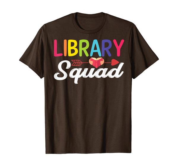 

Library Squad Funny T-Shirt Librarian Book Lovers Tee Shirt, Mainly pictures