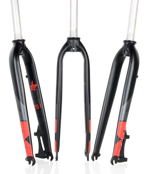 

bike forks mtb fork aluminum 6061 bicycle 29 "disc brake rigid