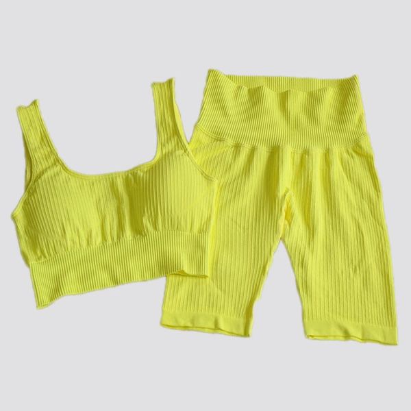 

yoga outfit summer seamless set women gym fitness clothing sports wear female workout leggings&suit training tights