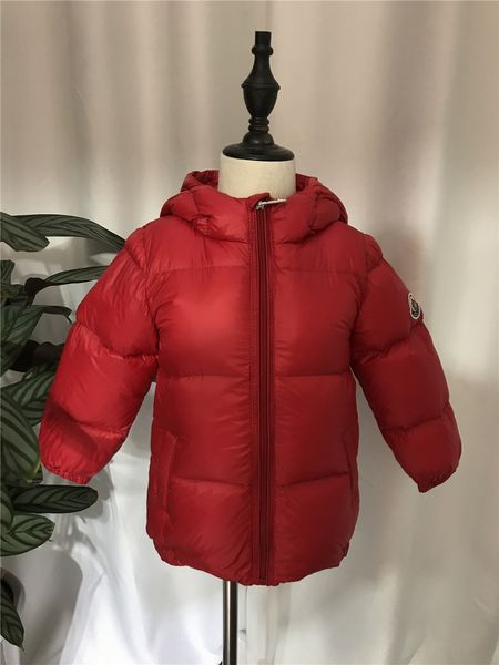 

children's short down jacket kids winter jacket white duck down casual warm jacket for children thick down coat clothing, Blue;gray