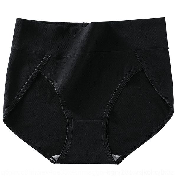 

vda warm palace panties pure cotton high waist large size 200 jin abdomen lifting women's underwear buttocks underpants erpantswomen&#0, Red;black