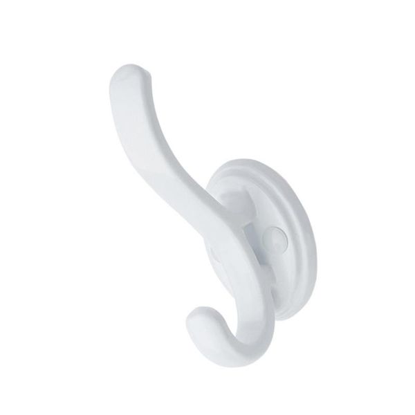 

2pcs decorative wall hook european style coat hanging rack clothes holder door hanger for home (105 white) hooks & rails