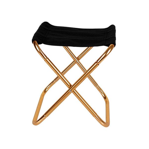 

aluminum alloy foldable stool lightweight portable fishing chair for outdoor camping drop accessories
