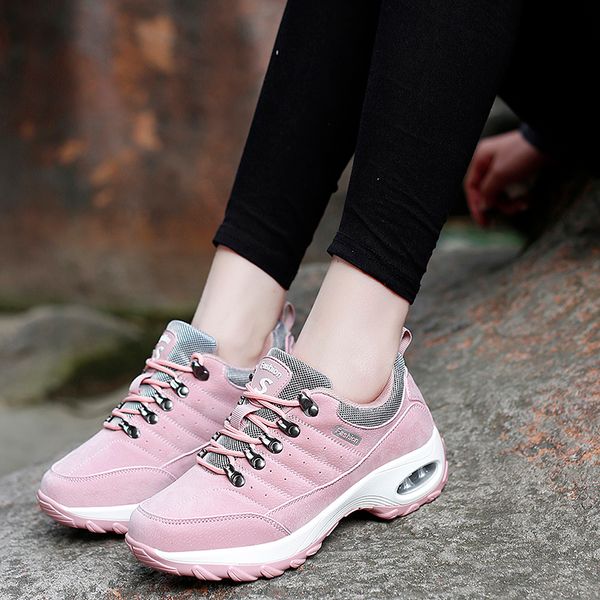 

spring autumn air cushion women casual shoes outdoor sports platform shoes light non-slip comfortable female vulcanized shoes