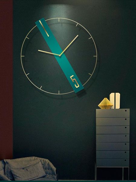 

minimalism art hollow wall clock nordic design silent movement metal clocks kitchen decor orologio room decoration