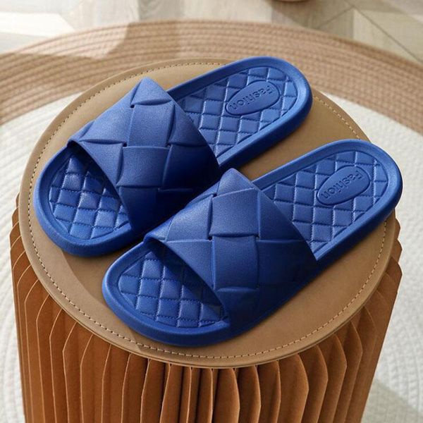 

slippers summer ladies indoor floor soft bathroom non-slip women slides outdoor beach wear-resistant couple sandals and slip, Black