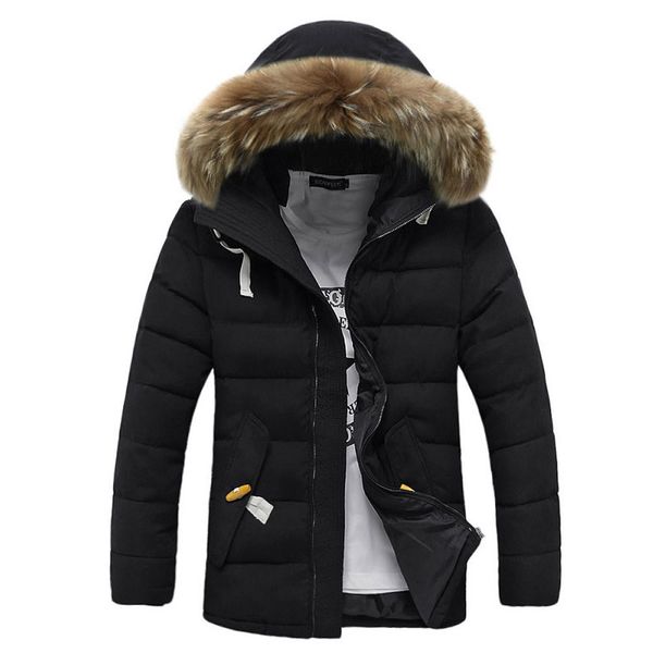 

autumn winter jacket men solid pockets warm coat mens harajuku long sleeves short coats outwear clothes, Black;brown