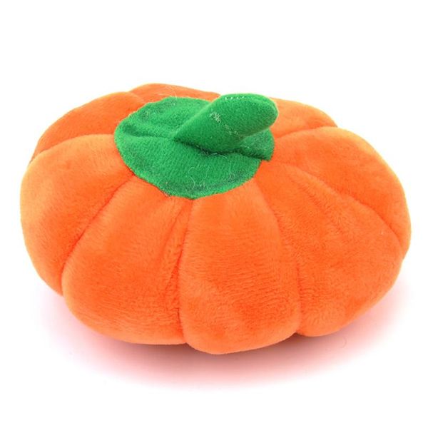 

1pcs cat dog plush toy fruit shape cartoon cute bite resistant squeaky pet chew toys interactive supplies drop