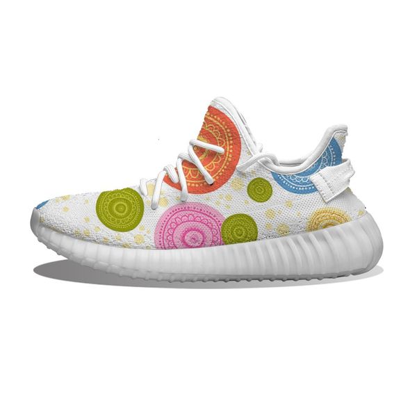 

diy custom cute circle mandala running sho mh printed mens womens trainers outdoor sports sneakers