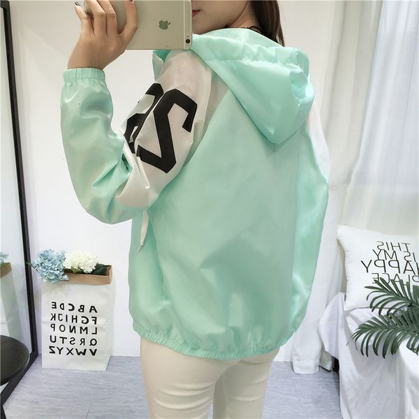 

jackets new summer spring women's hooded female jacket fashion o-neck thin windbreaker outwear women coat, Black;brown