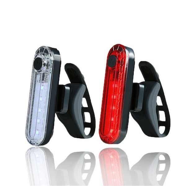 

bike light 4 modes usb rechargeable led taillight super bright cycling tail safety warning flash bicycle lights