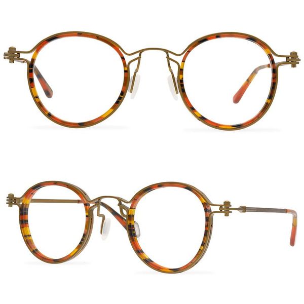 

fashion sunglasses frames personalized retro round small frame glasses college, Black