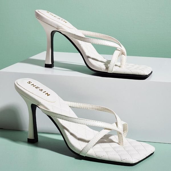 

slippers thin heels shoes casual big size slides heeled mules slipers women rubber flip flops luxury high 2021 hawaiian pum, Black