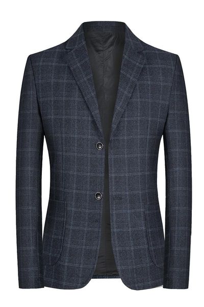 

men's suits & blazers men clothing 2021 casual suit jacket spring autumn thin long sleeve lapel blazer slim fit, White;black