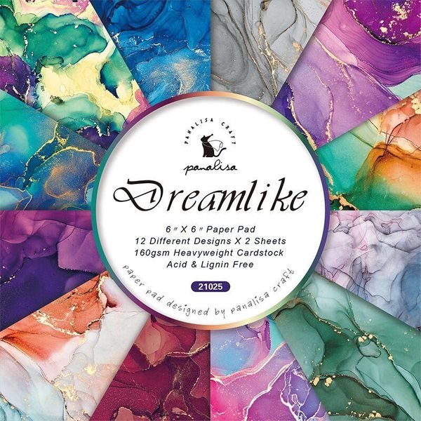 

other arts and crafts dreamlike scrapbooking paper pack of 24 sheets handmade craft background pad