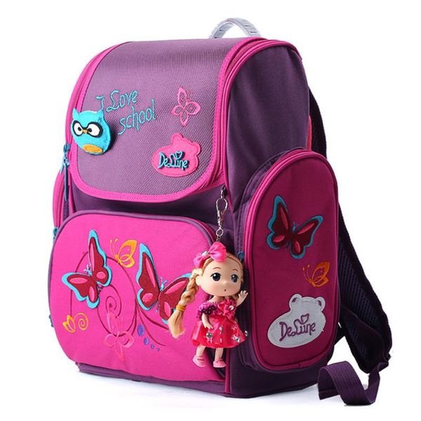 

school bags fashion cartoon backpack for girls boys children orthopedic mochila infantil grade 1-4 large capacity