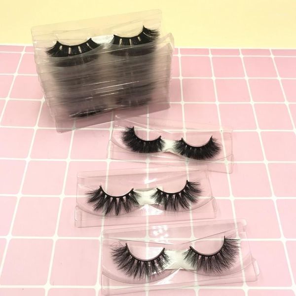 

wholesale eyelashes 30pairs/lot fast delivery 18-22mm without lash box 3d mink eye lashes1